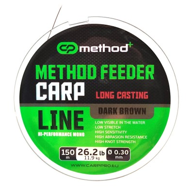 CARP PRO Леска Method+ Method Feeder Carp 150м 0.30мм