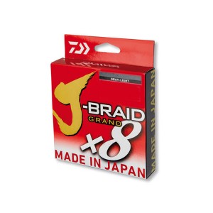 DAIWA Шнур J-Braid x8 135м Gray-Light 0.13мм 8.5кг