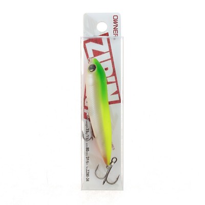 CULTIVA Воблер Zip'N Ziggy ZZ-80 80мм 7.5г цвет 34 Top water