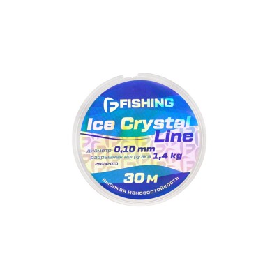 F-FISHING Леска Ice Crystal Line 30м 0,10мм