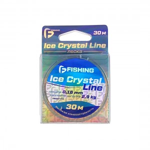 F-FISHING Леска Ice Crystal Line 30м 0,16мм