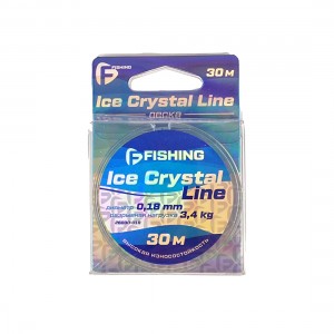 F-FISHING Леска Ice Crystal Line 30м 0,18мм