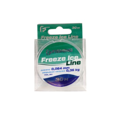 F-FISHING Леска Freeze Ice Line 30м 0,064мм 0,36кг