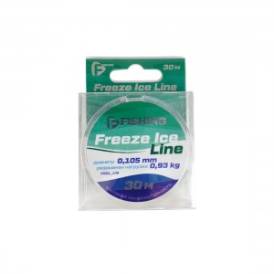 F-FISHING Леска Freeze Ice Line 30м 0,105мм 0,93кг