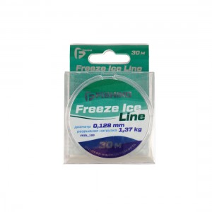 F-FISHING Леска Freeze Ice Line 30м 0,128мм 1,37кг