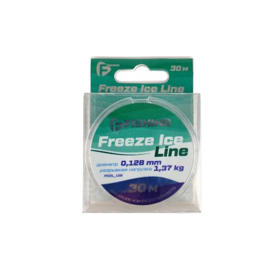 F-FISHING Леска Freeze Ice Line 30м 0,128мм 1,37кг