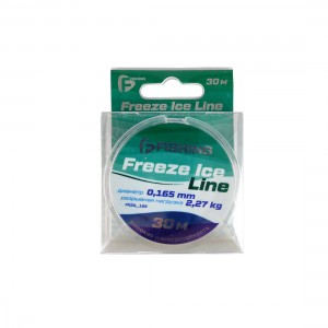 F-FISHING Леска Freeze Ice Line 30м 0,165мм 2,27кг