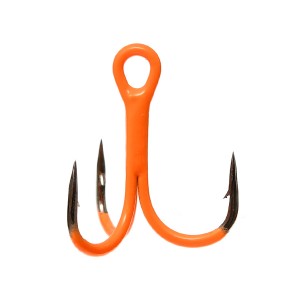 FLAGMAN Крючок тройной Treble hook F36 Orange №10 5шт