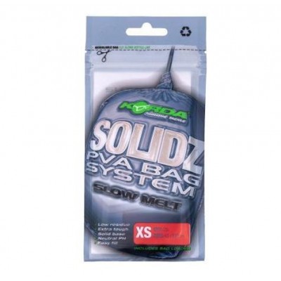 KORDA Пакет Solidz Slow Melt PVA Bags XS 45х100мм