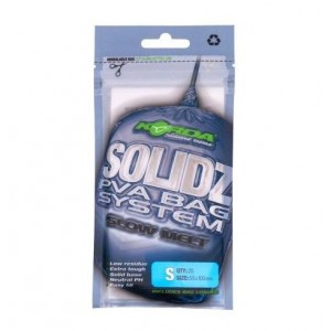 KORDA Пакет Solidz Slow Melt PVA Bags S 55х100мм