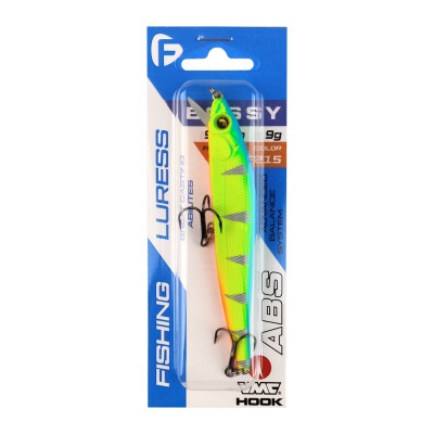 F-FISHING Воблер Bossy 98мм 9г 0.5-1.2м F215 Плавающий F-FISHING Воблер Bossy 98мм 9г 0.5-1.2м F215 Плавающий