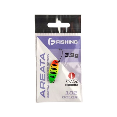 F-FISHING Блесна Areata 3.9г цвет 102