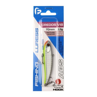F-FISHING Воблер Credos Vib 70S 70мм 13г 453 Тонущий