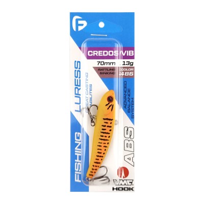 F-FISHING Воблер Credos Vib 70S 70мм 13г 486 Тонущий