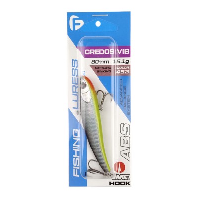F-FISHING Воблер Credos Vib 80S 80мм 15.1г 453 Тонущий