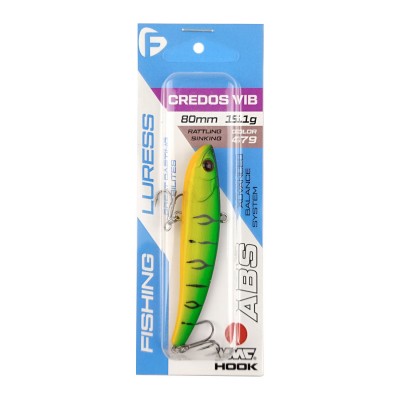 F-FISHING Воблер Credos Vib 80S 80мм 15.1г 479 Тонущий