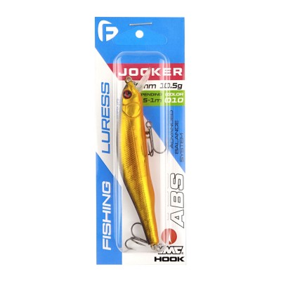 F-FISHING Воблер Jocker 90SP 90мм 10.5г 0.5-1.0м 010 Суспендр