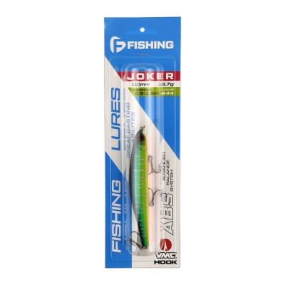 F-FISHING Воблер Jocker 110SP 110мм 16.7г 0.5-1.5м 444 Суспендр