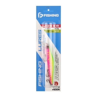 F-FISHING Воблер Jocker 110SP 110мм 16.7г 0.5-1.5м 477 Суспендр