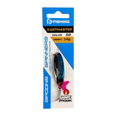 F-FISHING Блесна Kastmaster 14г цвет 02