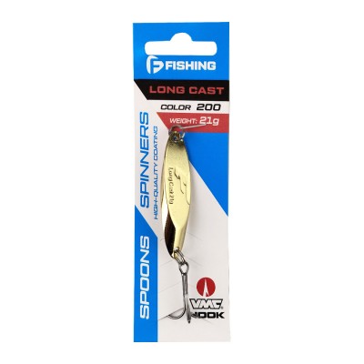 F-FISHING Блесна Long Cast 21г цвет 200