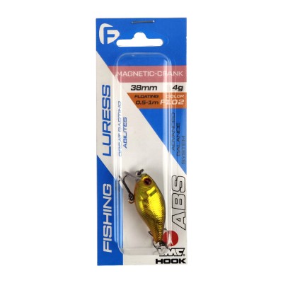 FLAGMAN Воблер Magnetic Crank 38F 38мм 4г 0.5-1.0м F102 Плавающий