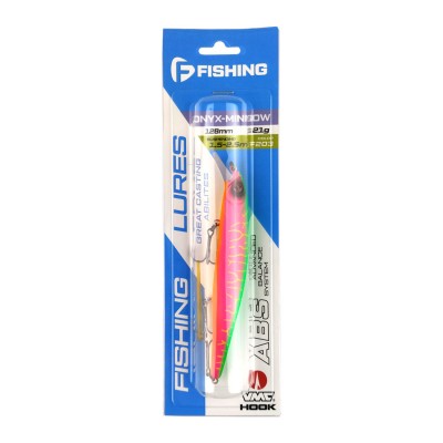 F-FISHING Воблер Onyx Minnow 128SP 128мм 21г F203 Суспендр