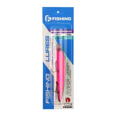F-FISHING Воблер Robber Minnow 132MR-SF 132мм 2.0-2.5м 23г F103 Медленно всплывающий