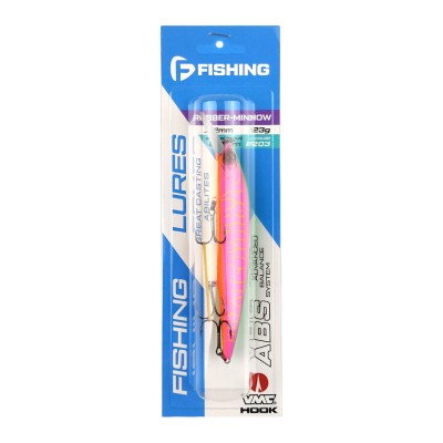 F-FISHING Воблер Robber Minnow 132MR-SF 132мм 2.0-2.5м 23г F203 Медленно всплывающий