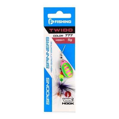 F-FISHING Блесна Twidd 5г цвет 777
