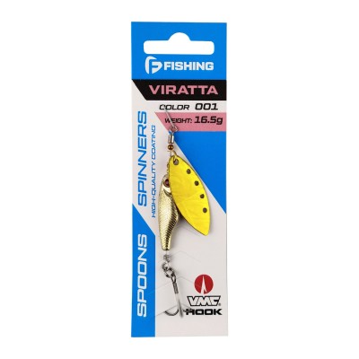 F-FISHING Блесна Viratta 16.5г цвет 001 F-FISHING Блесна Viratta 16.5г цвет 001