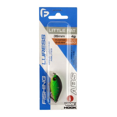 FLAGMAN Воблер Little Fat SR 36мм 4г 0.0-0.4м A020 Плавающий