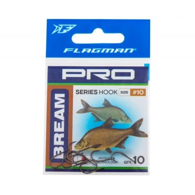 FLAGMAN Крючок Pro Bream №10 10шт