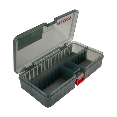 RUZZA Коробка для приманок 208x111x42мм 2 перегородки + 6 перемычек