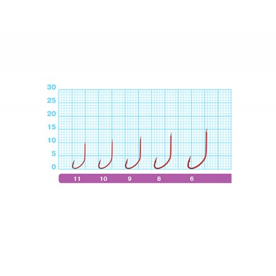 OWNER Крючок Super Kisu red №8 13шт