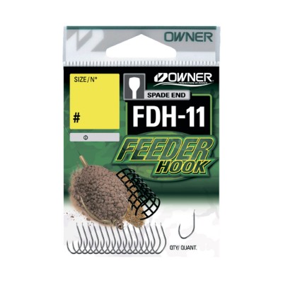 OWNER Крючок Feeder Hook FDH-11 BC №12 17шт