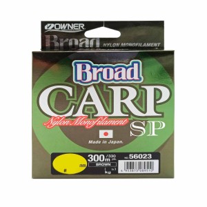 OWNER Леска Broad Carp SP brown 300м 0.22мм 3.8кг