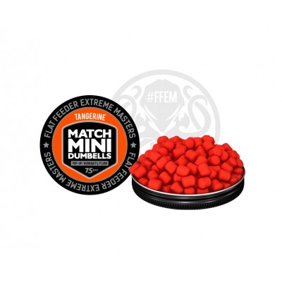 FFEM Бойлы плавающие Pop-Up Match Mini Tangerine 7x10мм