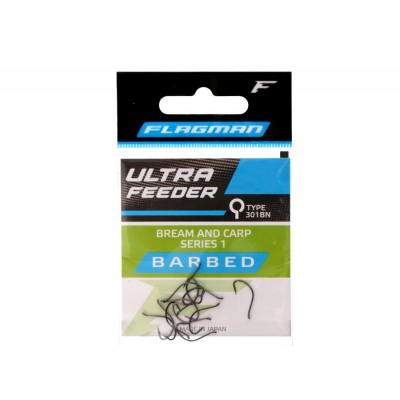 FLAGMAN Крючок Ultra Feeder Bream And Carp Series 1 №8 12шт