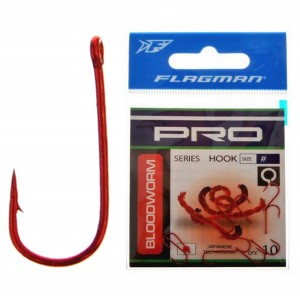 FLAGMAN Крючок Pro Bloodworm №18 10шт