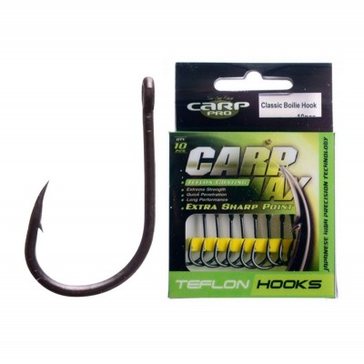 CARP PRO Крючок Teflon Classic Boilie №1 10шт