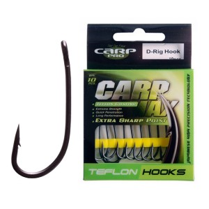 CARP PRO Крючок Teflon D-Rig Hooks №04 10шт