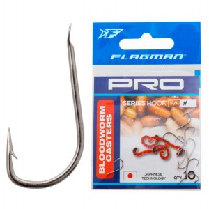 FLAGMAN Крючок Bloodworm Caster Pro №10 10шт