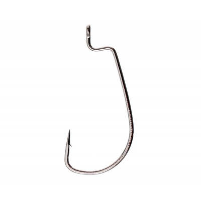 AZURA Крючок Long Offset Worm Hook №1 6шт