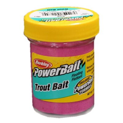 BERKLEY Паста форелевая розовая PowerBait Trout Bait Pink