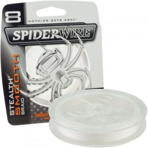 SPIDERWIRE Шнур плетеный Х8 Braid Stealth Smooth 150м полупрозрачный 0.07мм 6.0кг