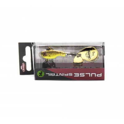 BERKLEY Спинтейл Pulse Spintail 21г Brown Chartreuse