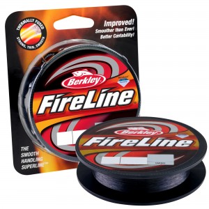 BERKLEY Шнур плетеный Fireline Fused Original 150м темносерый 0.10мм 6.2кг Smoke