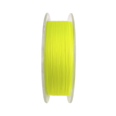 F-FISHING Шнур Azimuth PE X4 150м Fluo Yellow 0,14мм 7,7кг/17lb