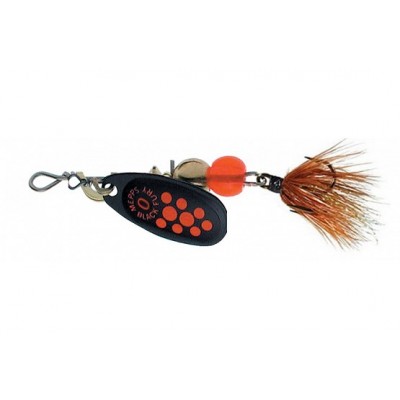 MEPPS Блесна Black Fury Mouche Orange №0 2г NR